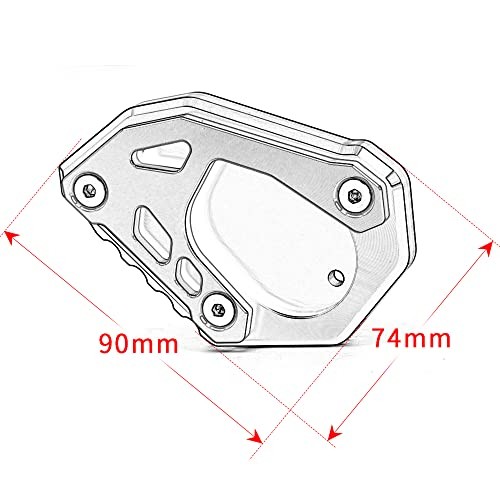 Motorcycle Side Stand Extension Kickstand Plate Compatible With 890 orange-1