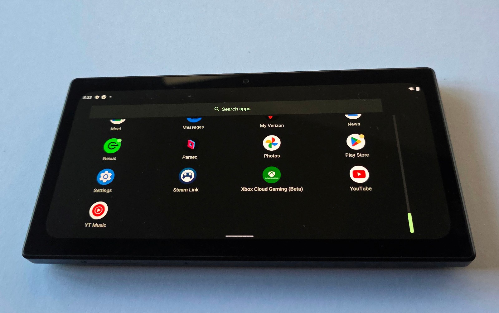 Original Black Razer Edge 5G Gaming Handheld for Android 128GB TABLET ONLY