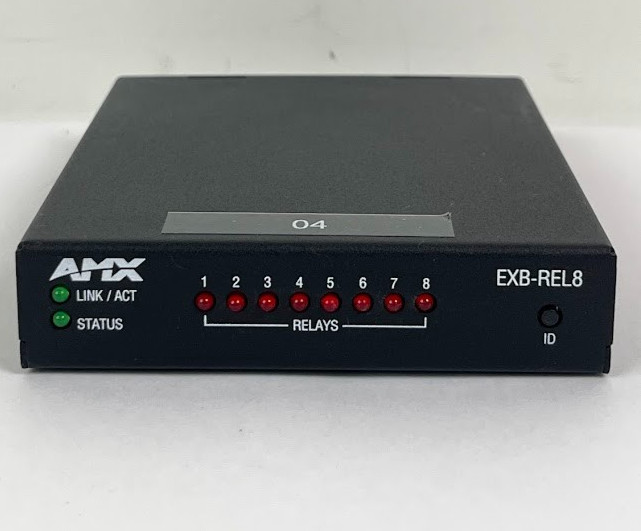 Lot of 23 AMX EXB-REL8 ICSLan 8-Channel Relay Interface Modules FG2100-20