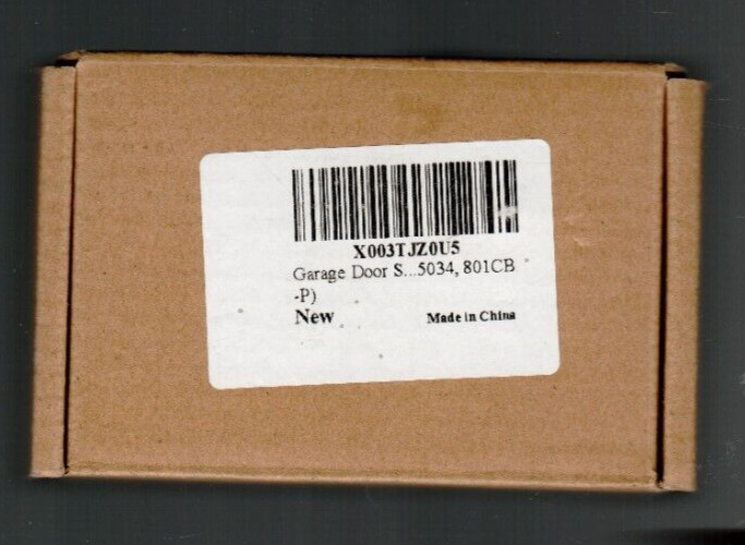 Garage Door Safety Sensors 5034, 801CB New