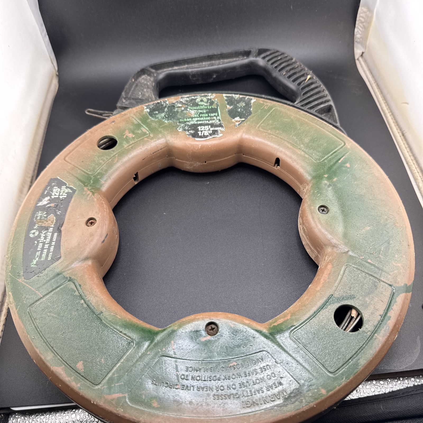 Southwire 25 ft 1/8 “ Steel Fish Tape Impact Durable Case Steel Longer 📦