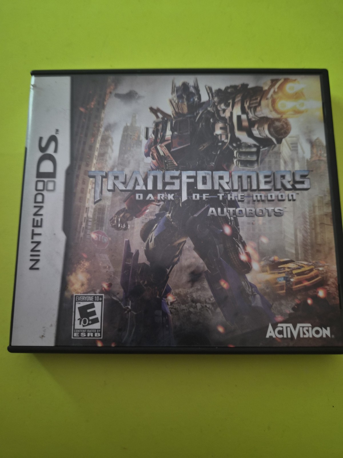 Transformers: Dark of the Moon - Autobots Original Case And Manual Only, No Game