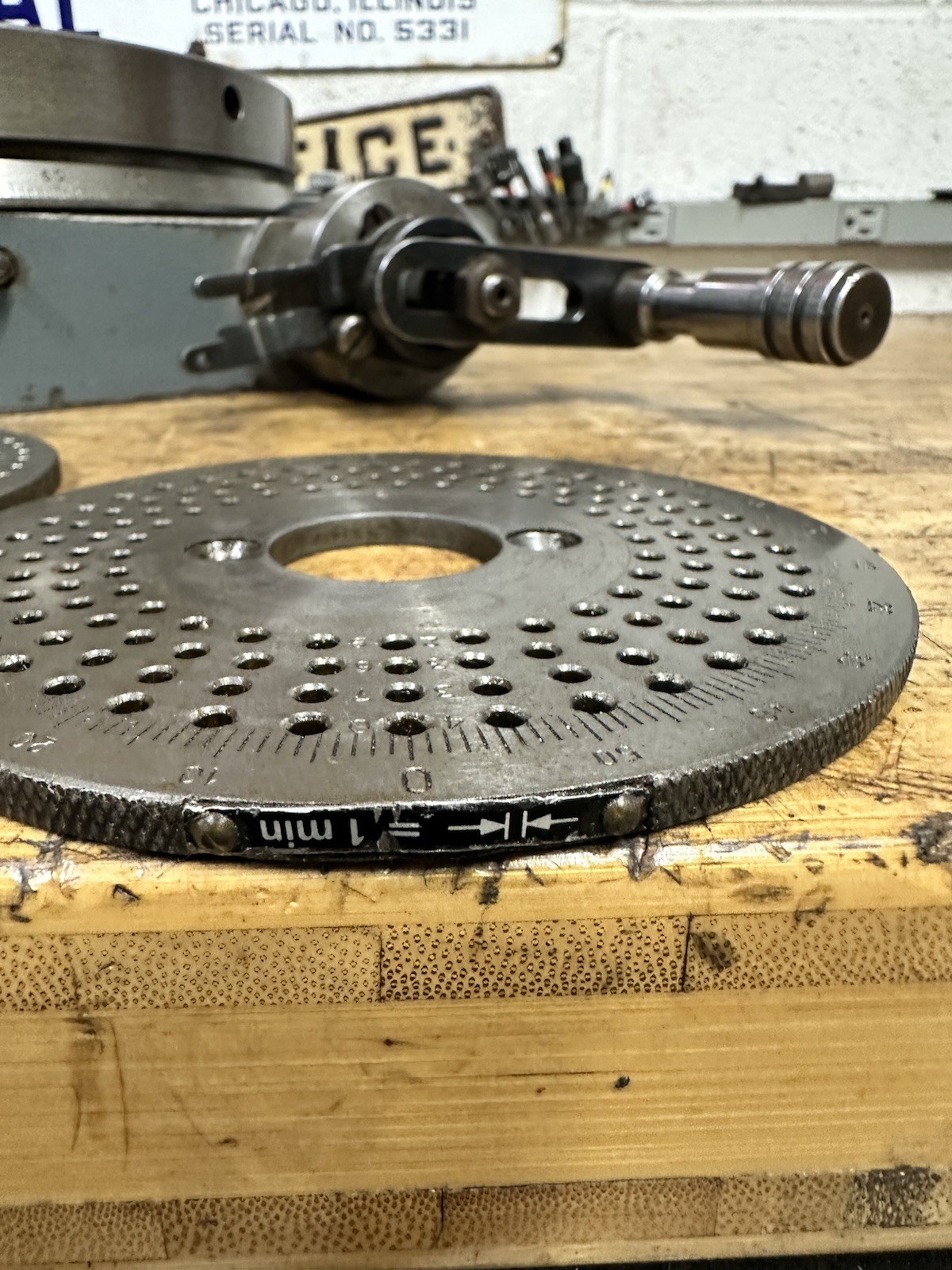 Aciera SWISS Rotary Table Dividing Head For Milling Machine