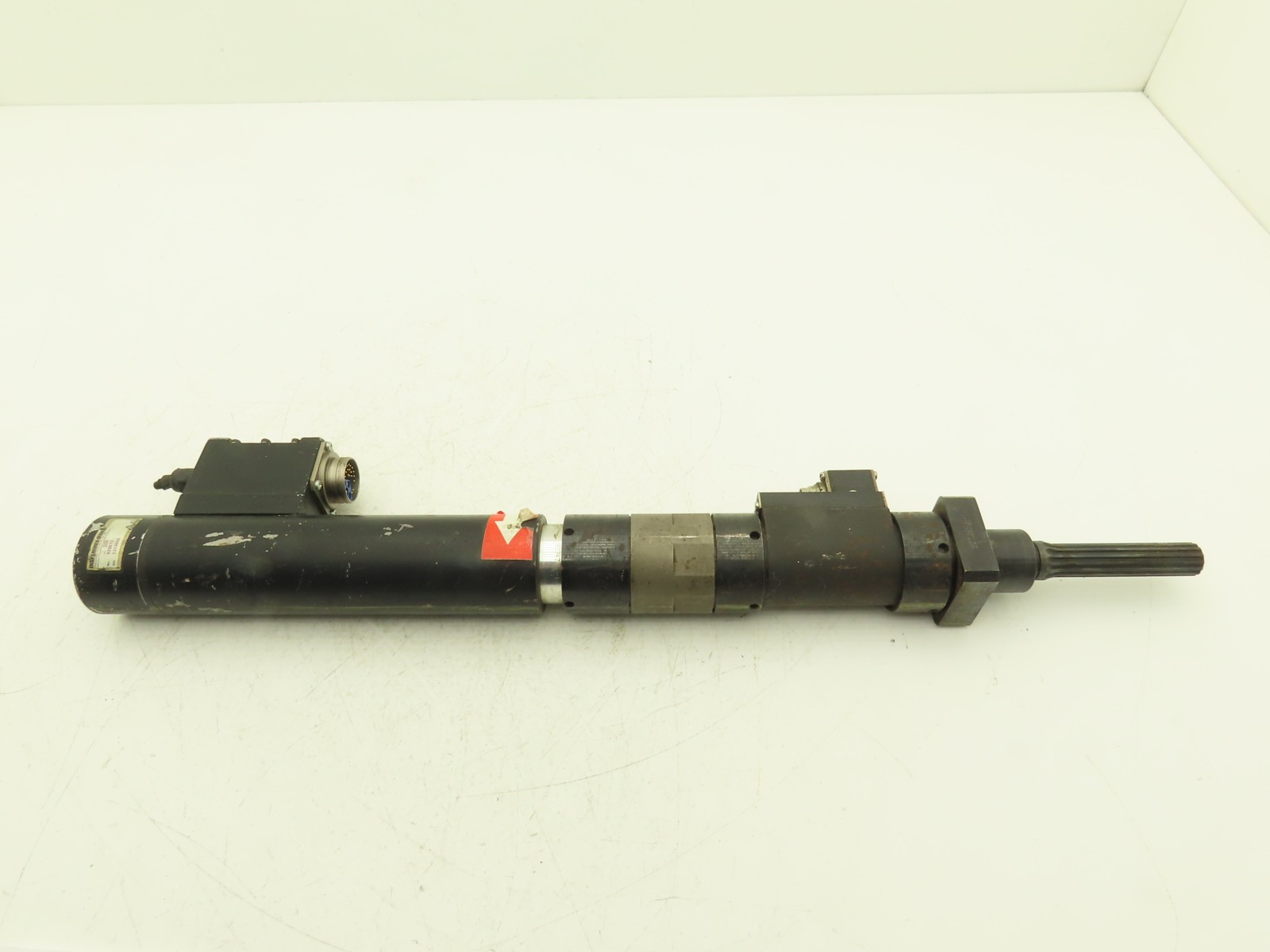 Gardner Denver 2 BB 933872 Servo Nutrunner Inline Tool w/Transducer Spline End