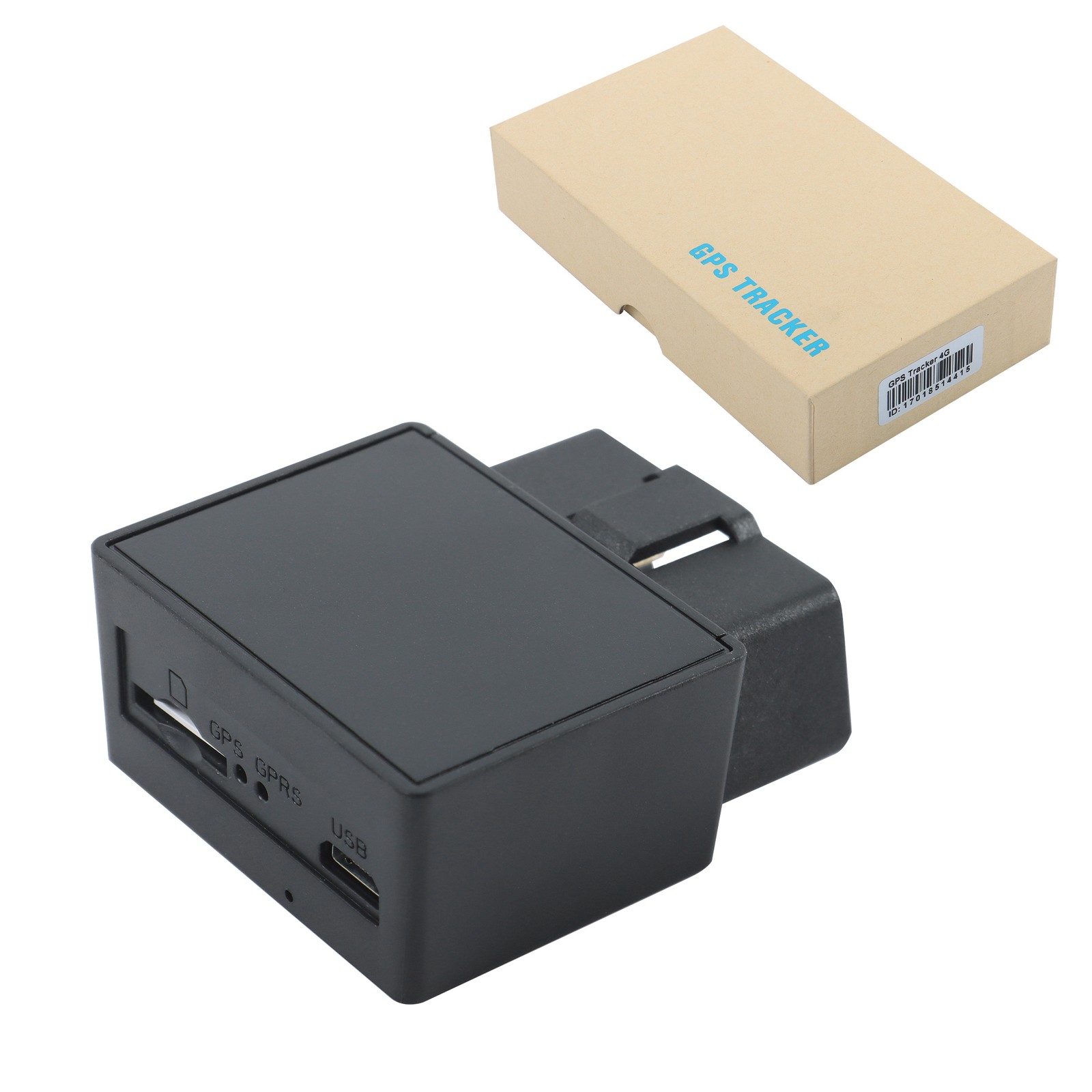 GT08 4G-LTE GPS Vehicle Tracking Device Support Android & IOS APP Low Monthly