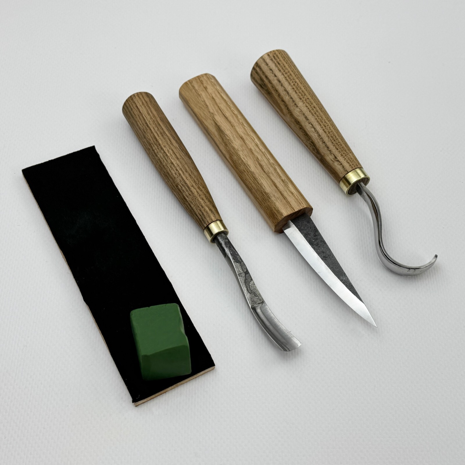 Wood Carving Kit – Forged Tools with Ergonomic Handles, Sharpening Set & Case