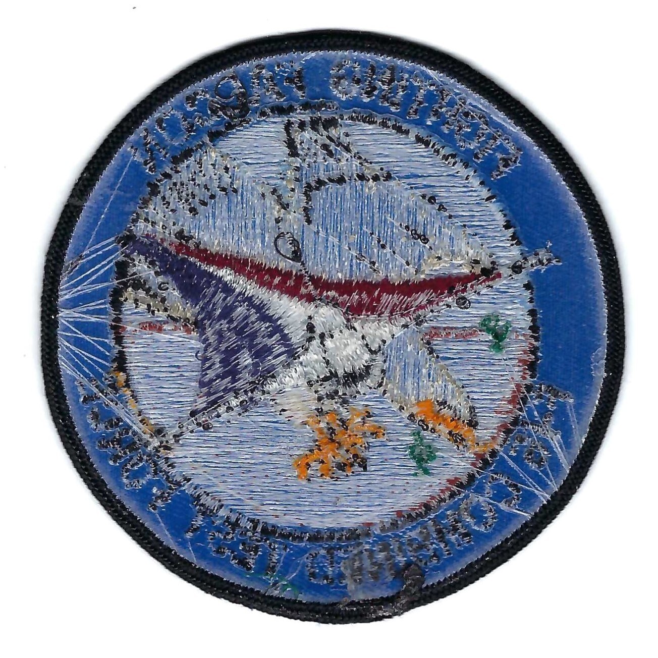 70's F-16 'FIGHTING FALCON COMBINED TEST FORCE' subdued patch