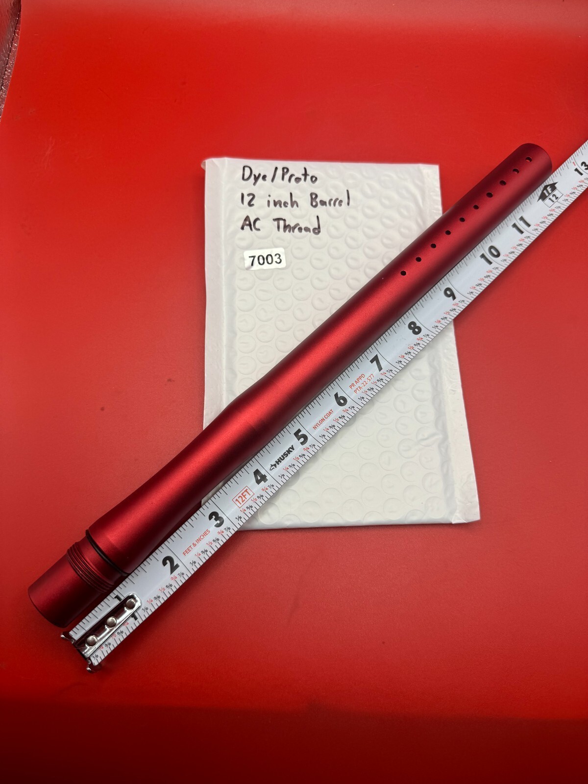 Dye/Proto 12 inch Paintball Barrel AC Thread