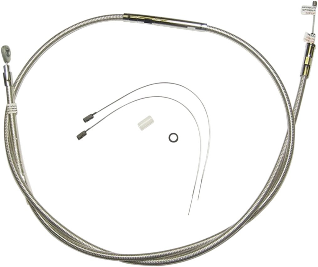 Magnum 63" High-Efficiency Polished Stainless Clutch Cable (52258HE)