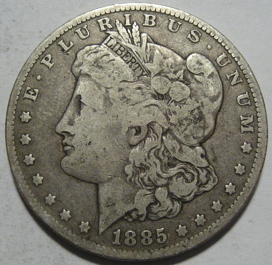= 1885-O FINE+ MORGAN Dollar, Super EYE Appeal, FREE Shipping