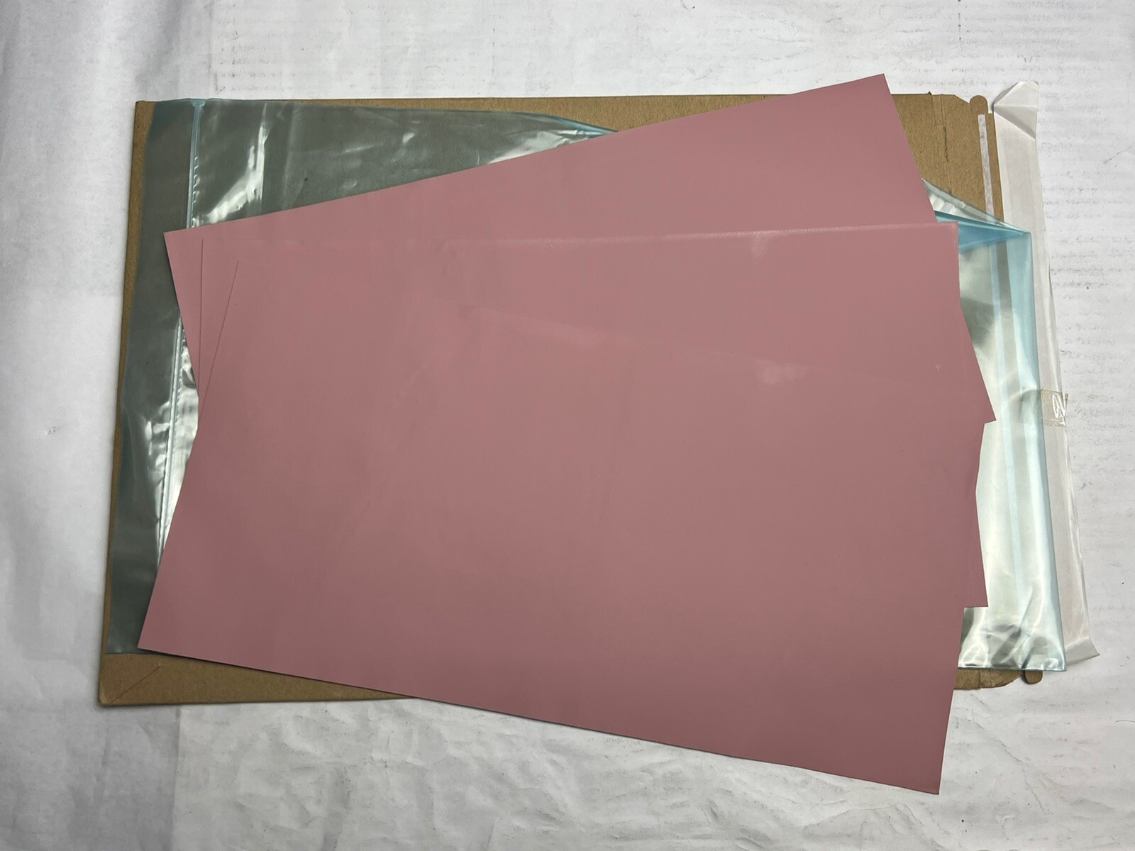 Lot of 3 Digikey THERM PAD 8"x16" 0.02" PINK GPVOUS-0.020-01-0816 Tacky One Side