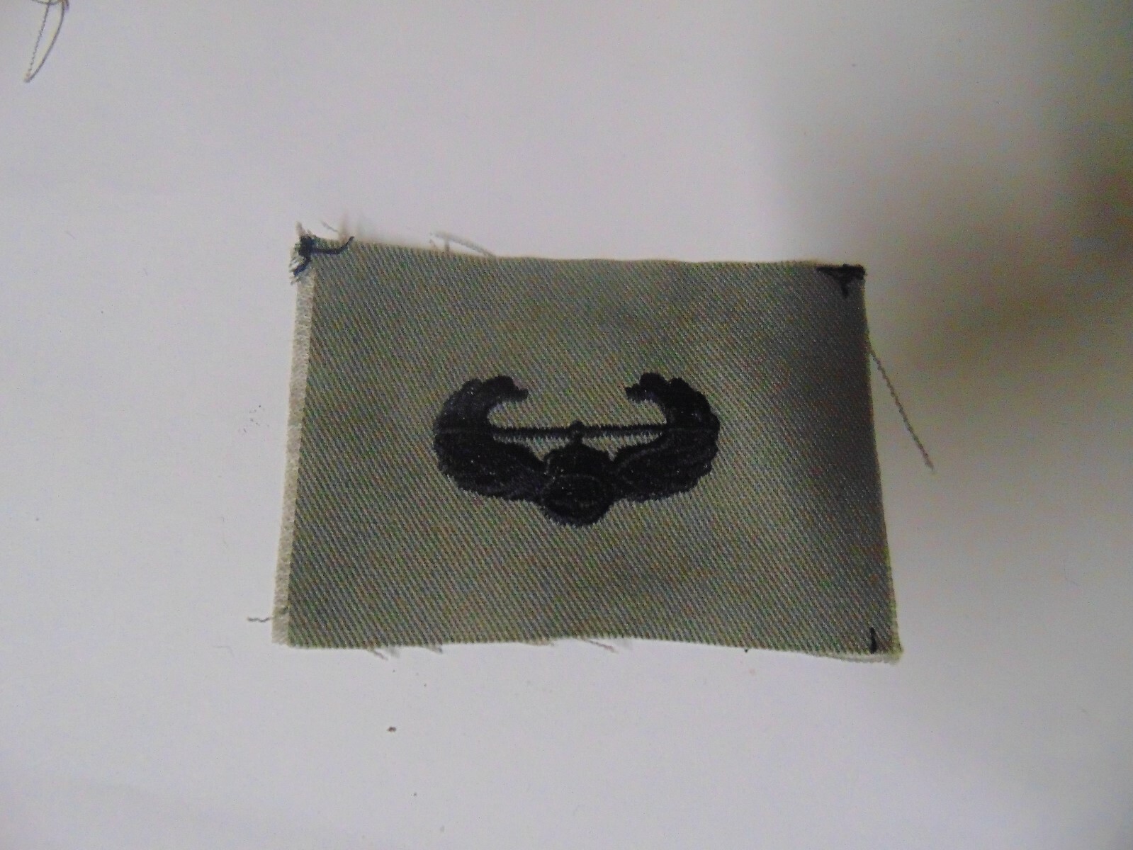 MILITARY PATCH US AIR FORCE CLOTH SEW ON ABU GRAY AIR ASSAULT WINGS