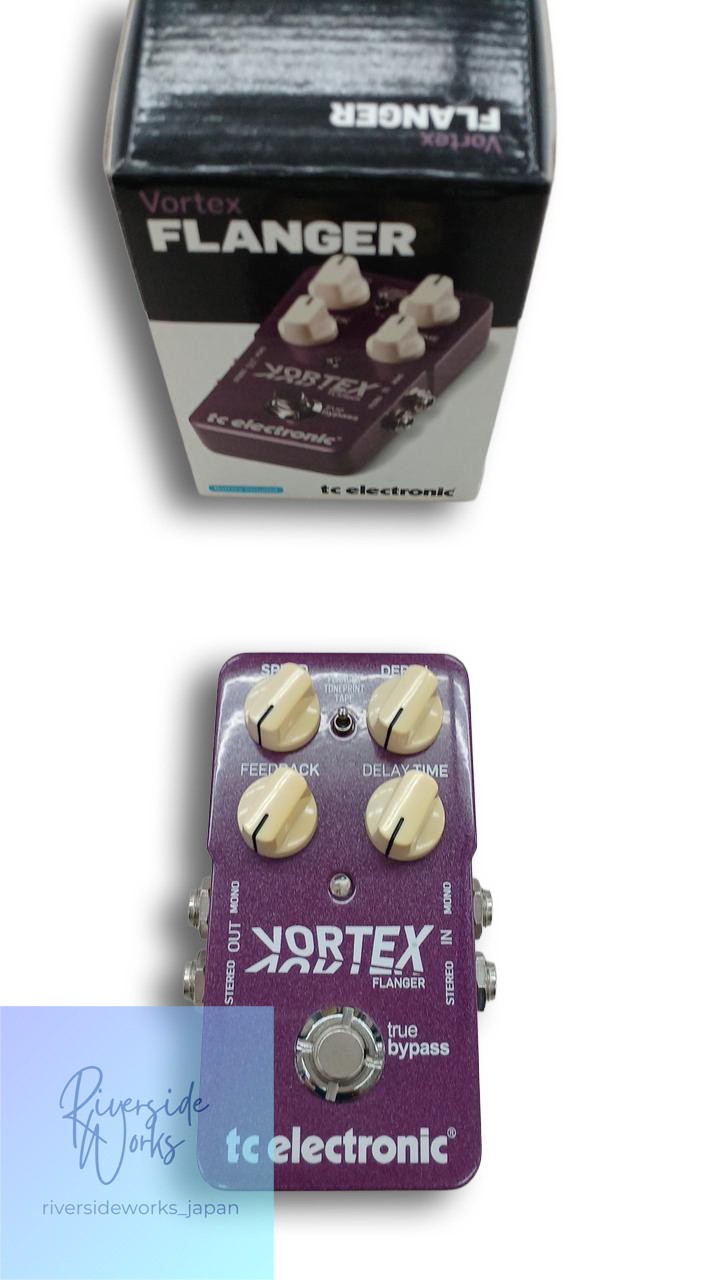 TC Electronic Vortex Flanger Guitar Effect Pedal
