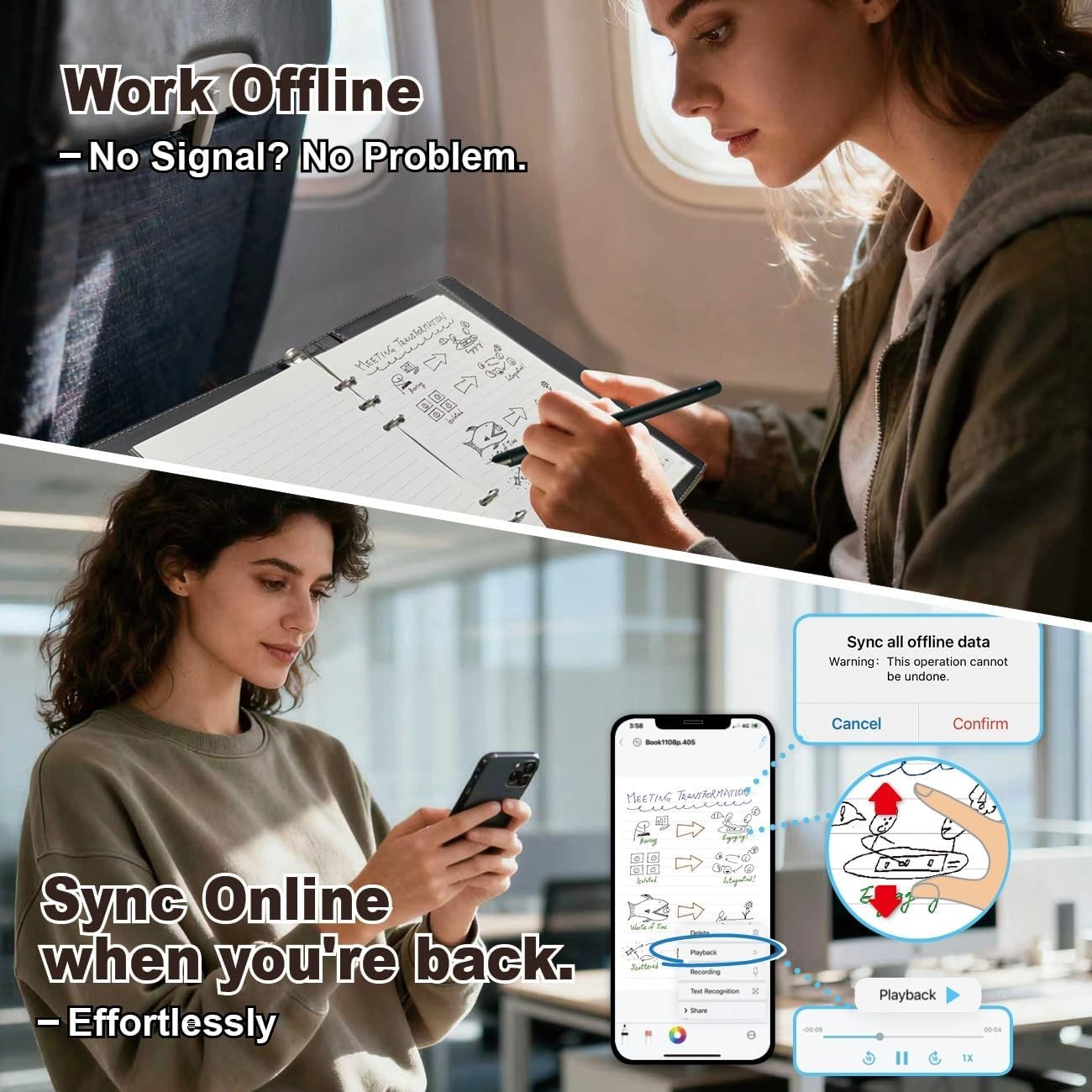 Digital Notebook with Smart Pen: Convert, Store & Share Handwritten Notes