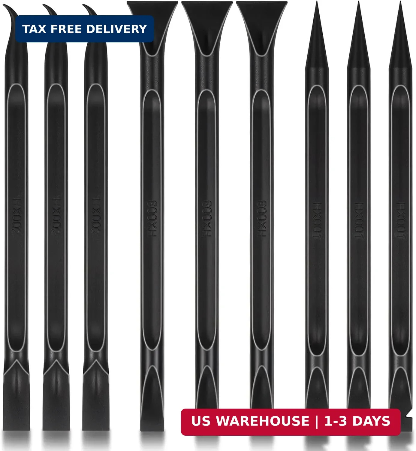 9 Pcs Car Detailing Pick Set, Carbon Car Detailing Picks for Small Narrow Spaces