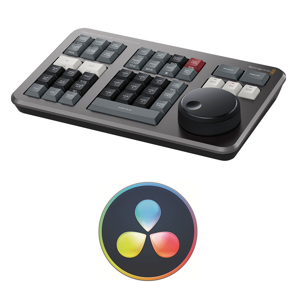 Blackmagic Design DaVinci Resolve Speed Editor w/ DaVinci Resolve  Activation