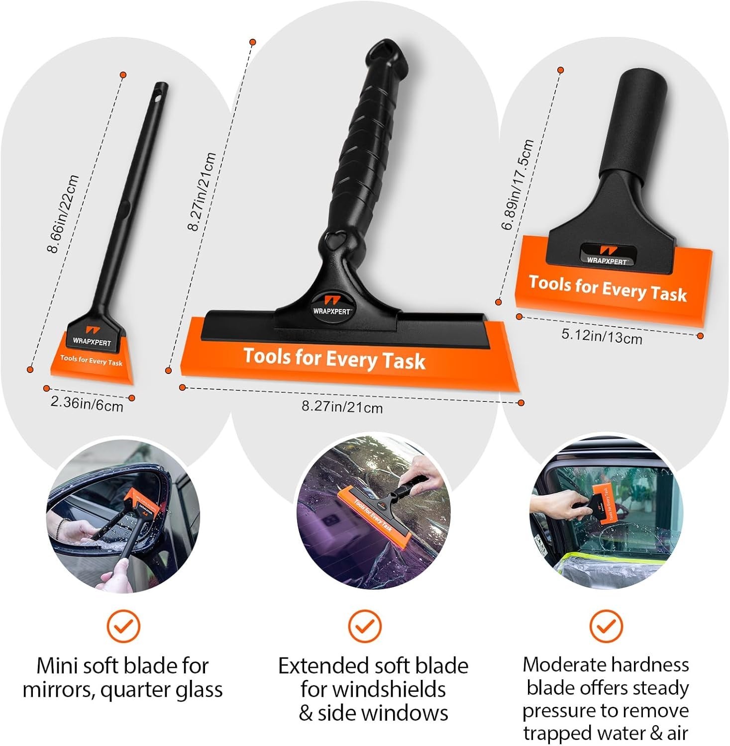 Complete Window Tinting Set: Heat Gun, Squeegees & Razor Scraper for Perfection