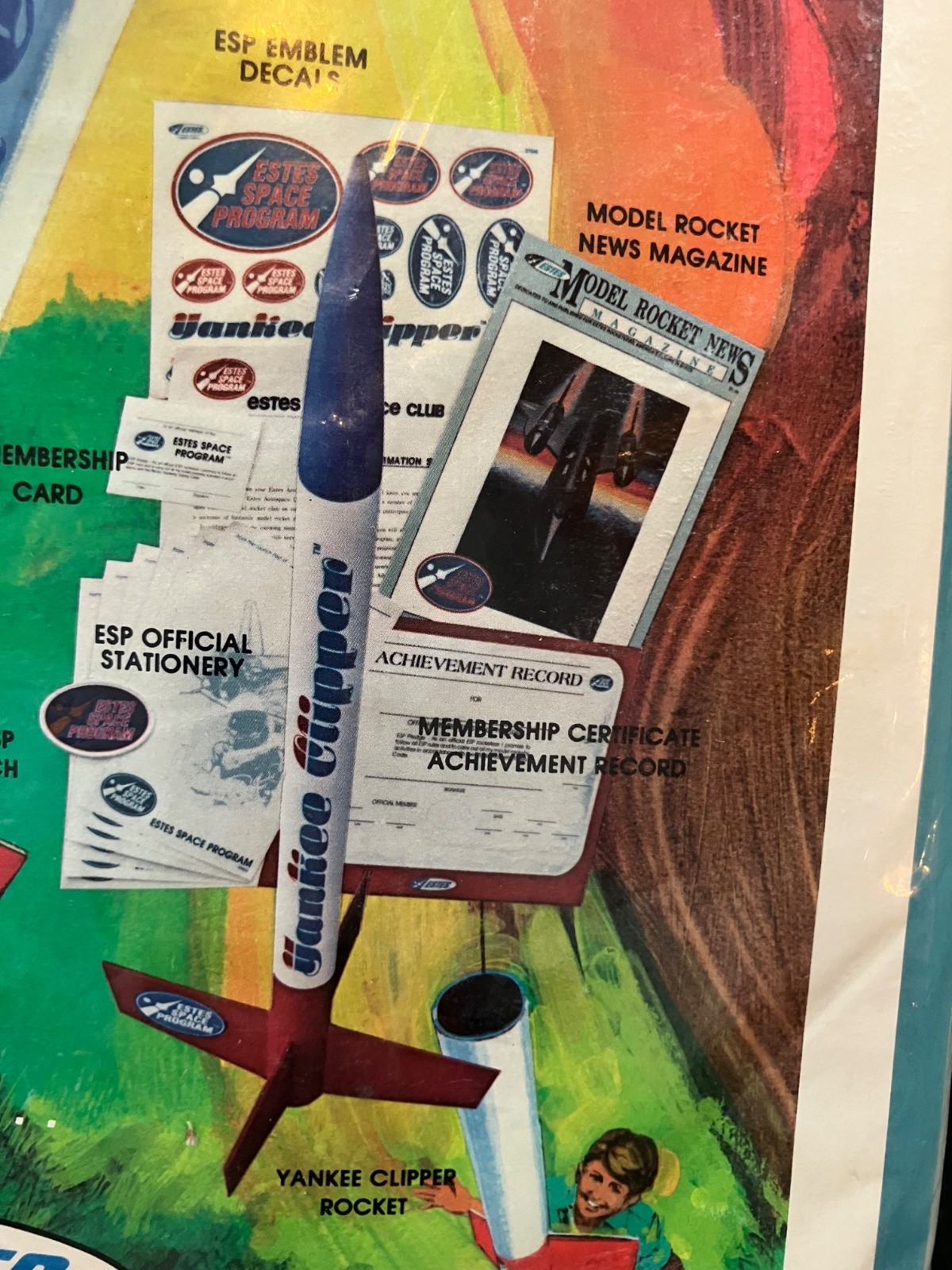 Extremely Rare Estes Space Program Membership Kit #1443 - Sealed