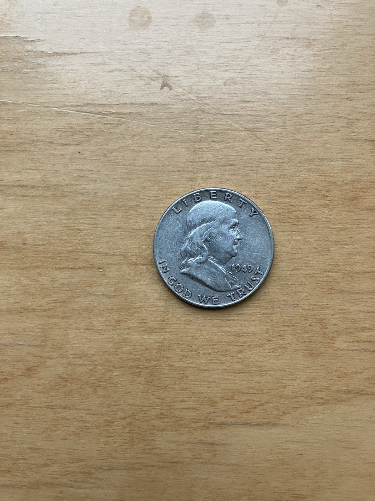 1949 50C Franklin Half Dollar