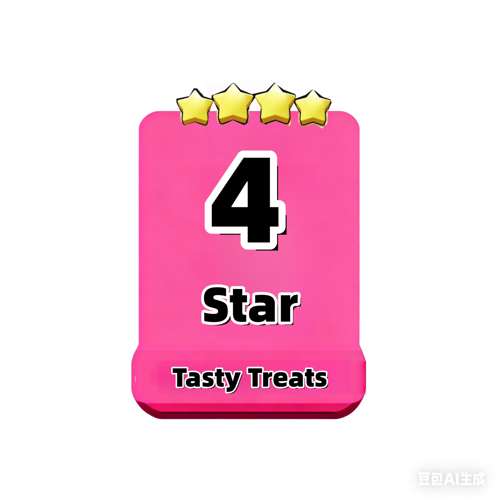 Tasty Treats -4⭐  ,4 stars,Monopoly_go Monopoly sticker,Set:20-3