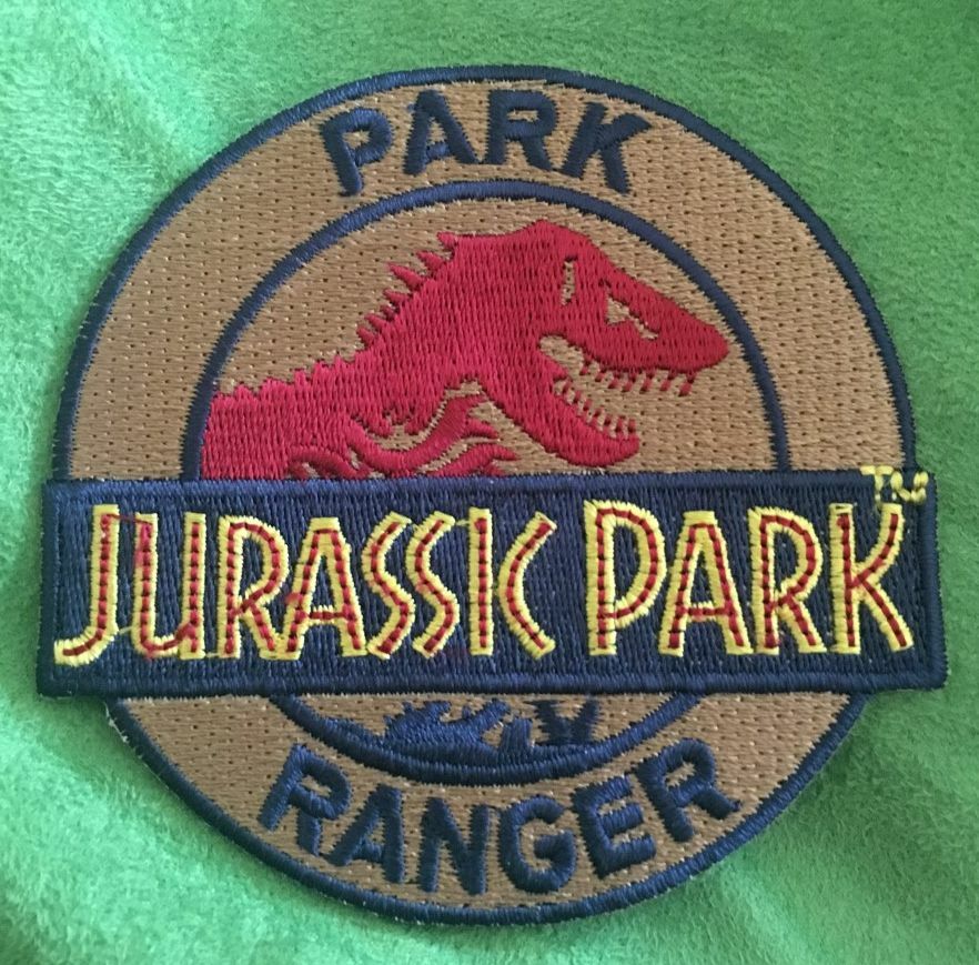 JURASSIC PARK RANGER PATCH - JPK02