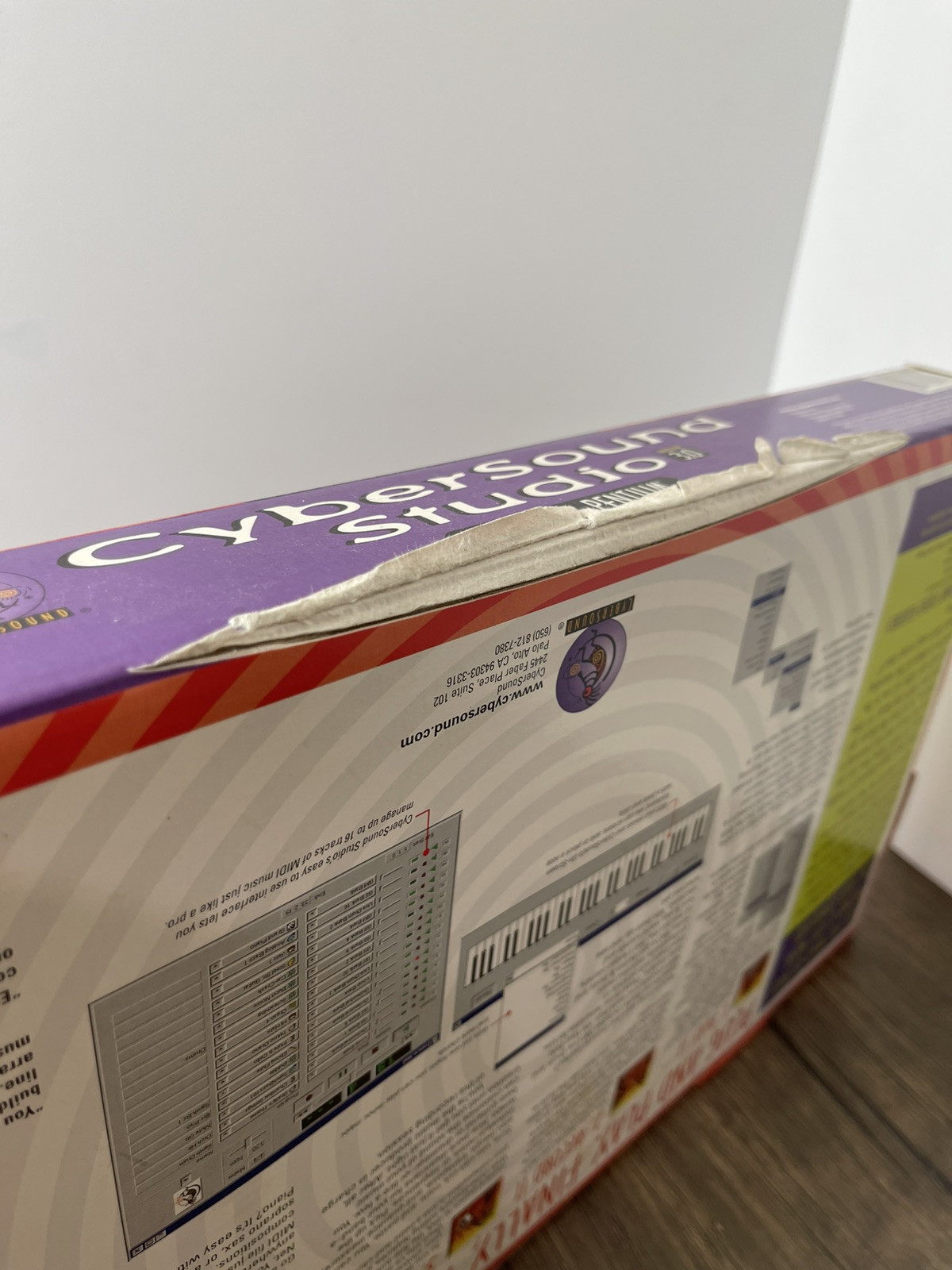 CyberSound Studio Music Maker 3.0 Midi Keyboard System - New Open Box