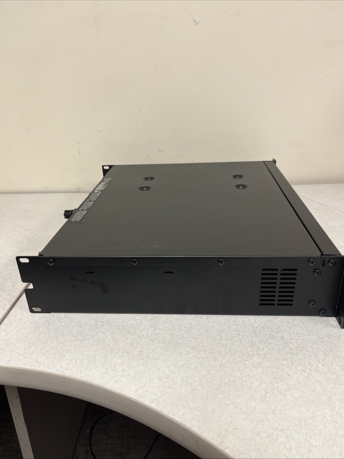 QSC RMX 1450a 2-Channel Rack Mountable Power Amplifier.