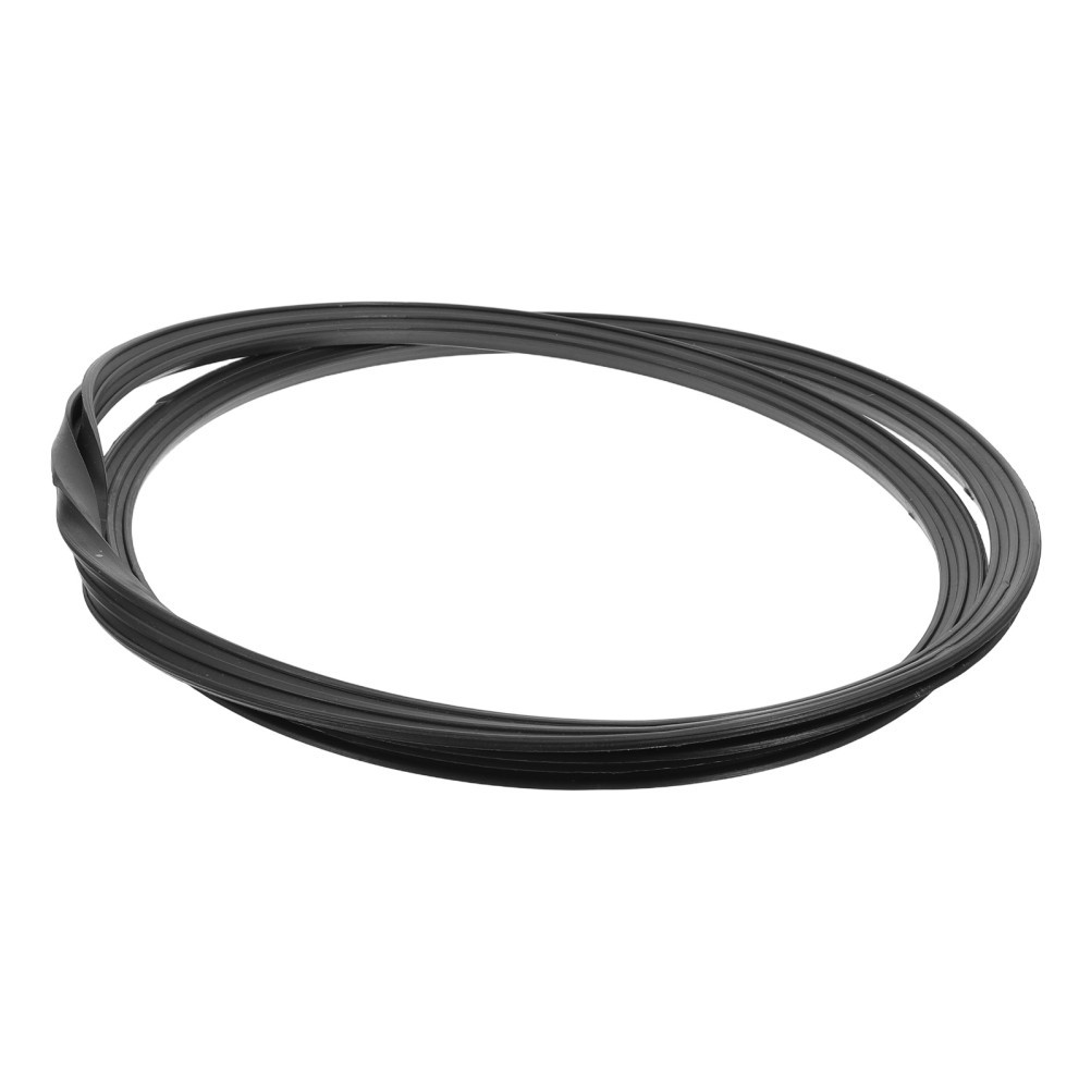 2pcs Bar Stool Base Protector Ring, Non-Slip Black Chassis Pad, 38.5cm/15"