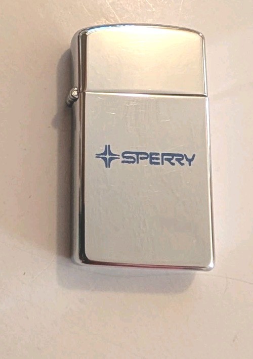 SPERRY I984 ZIPPO SLIM LIGHTER
