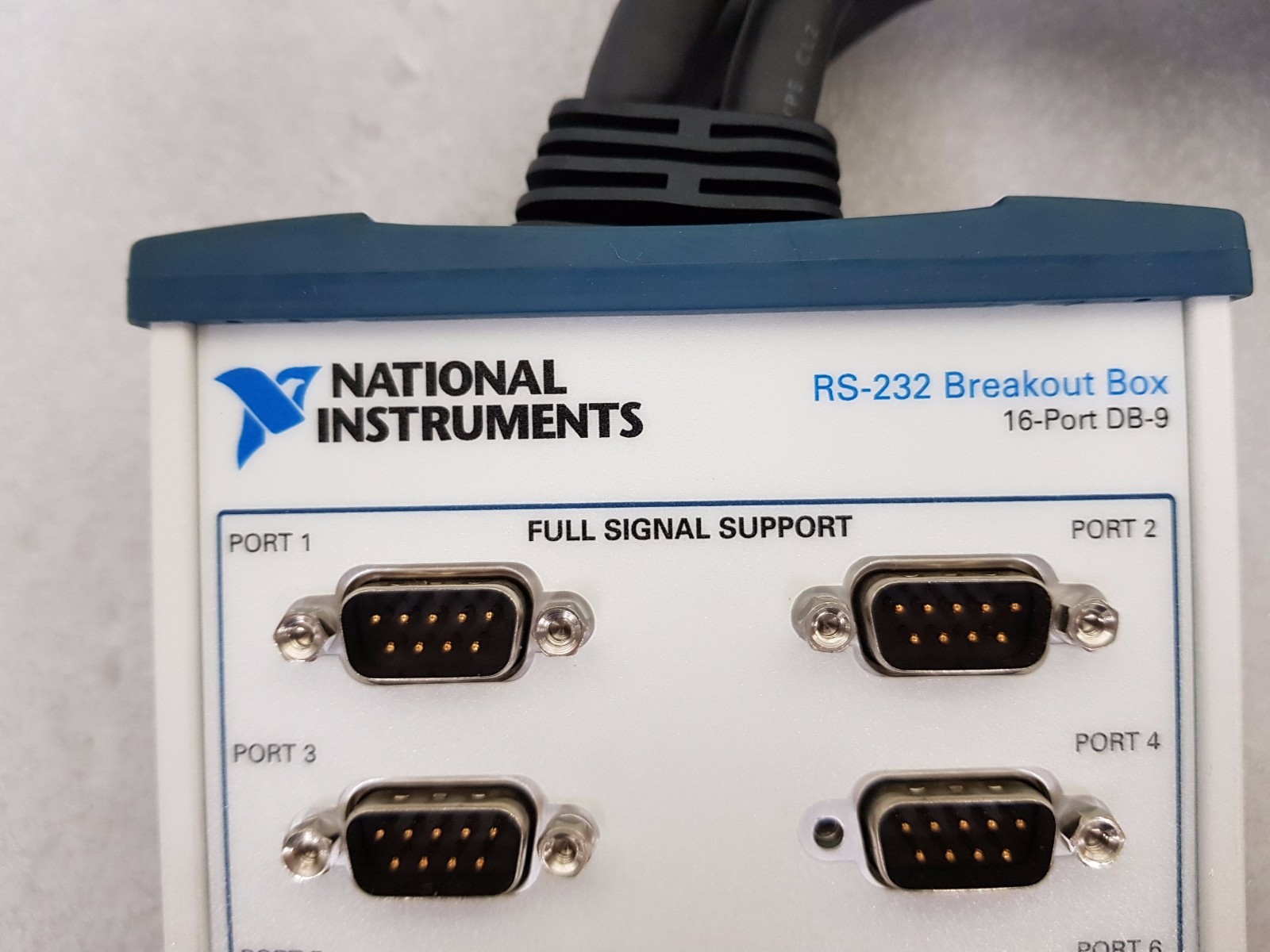 NATIONAL INSTRUMENTS NI RS-232 Breakout Box 16-port DB-9