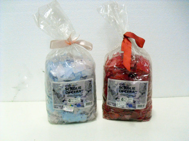 FERRARIO ESPRIMO - WAX FLAKES - 500 g - PINK/BLUE and RED/WHITE
