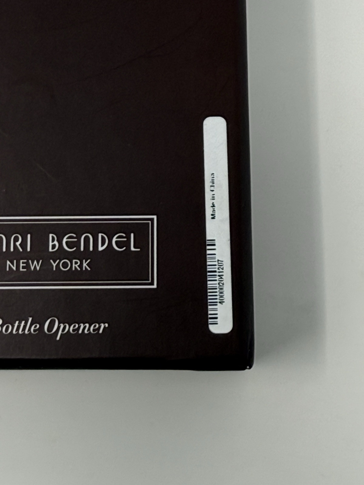 Henri Bendel Bottle Opener