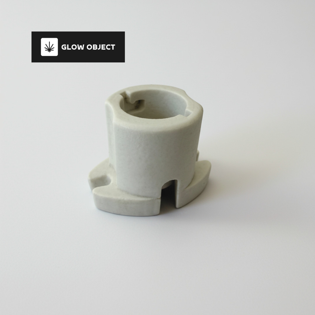 All Ceramic BY22D Bayonet Socket with stand base for Light Bulb/LED