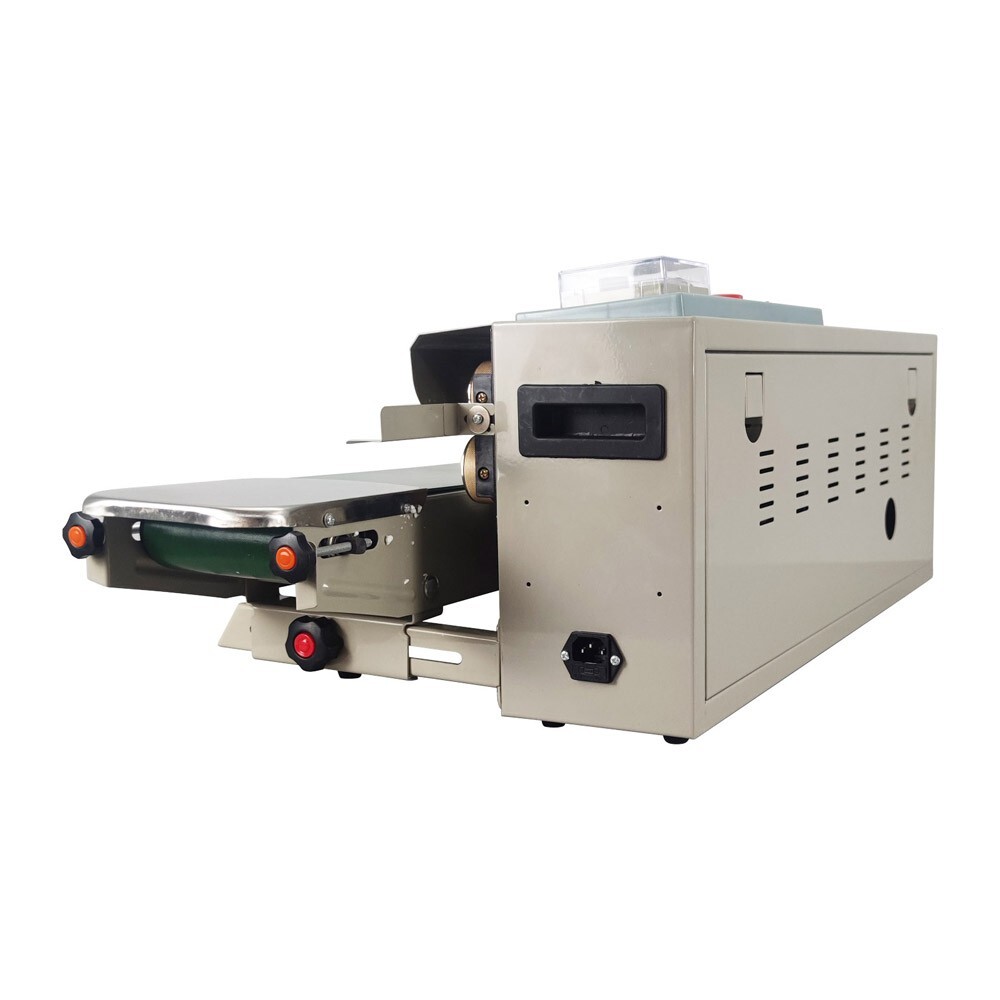 High Efficiency 110V Horizontal Sealer Continuous Plastic Bag Sealing Machine