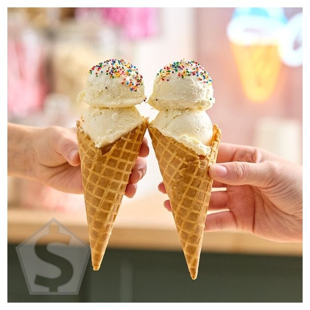 Krusteaz Professional 5 lb. Waffle Cone Mix - 6/Case