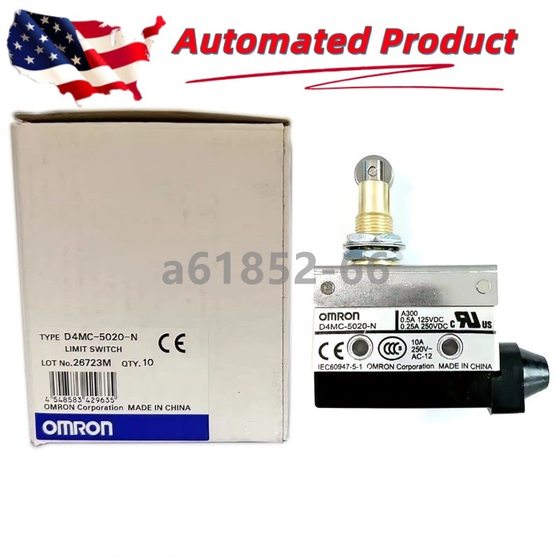 1PC New OMRON Micro Travel Switch D4MC-5020-N Roller Mechanical Reset Limiter#