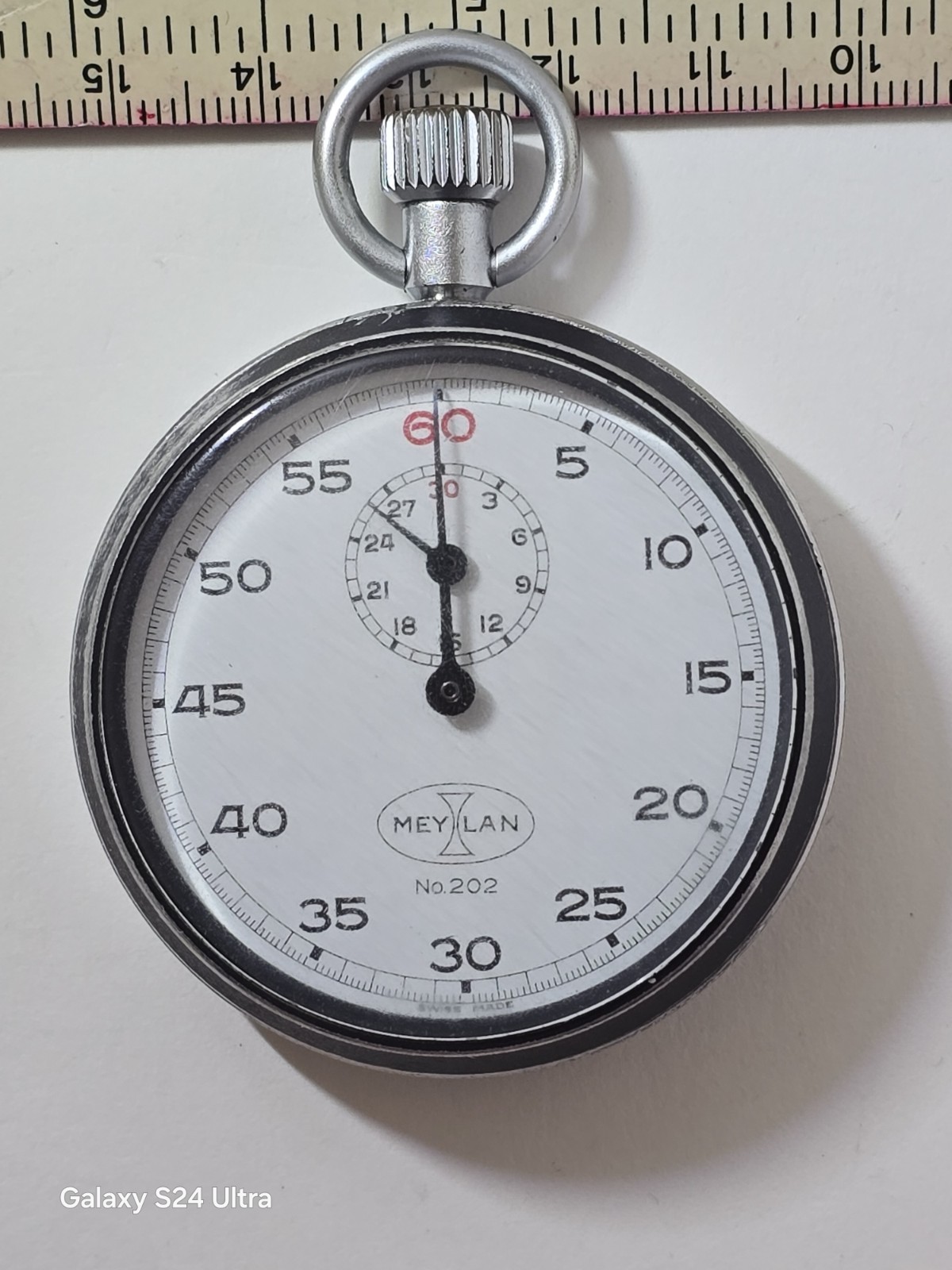 Meylan Stopwatch No.202 Works great