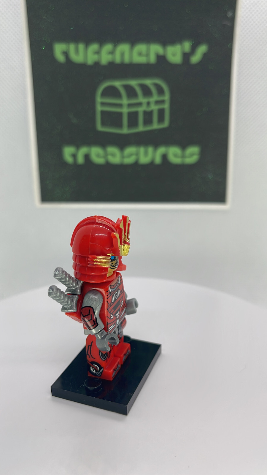 Custom PAD Printed TRANSFORMERS DRIFT (RED SAMURAI) Minifigure