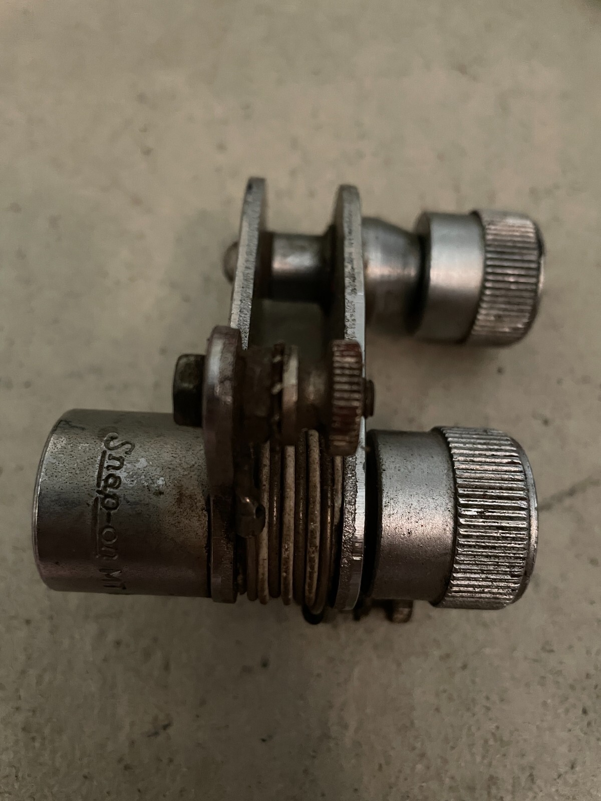 Snap On AMP gauge post adapter