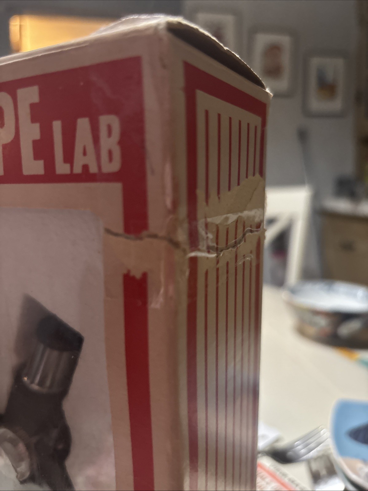 Vintage Waco Microscope W/ All Untensils