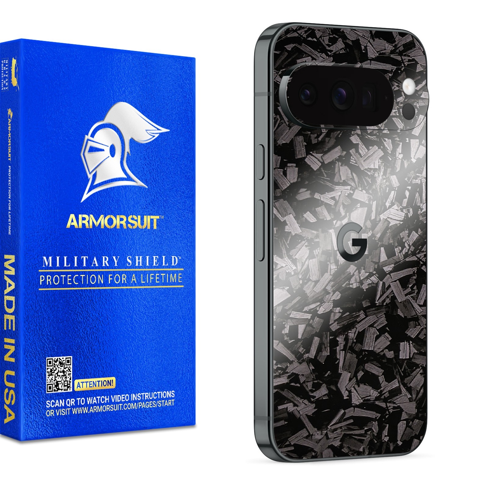 Armorsuit MilitaryShield Vinyl Skin Wrap Film for Google Pixel 10 Pro -Back Only