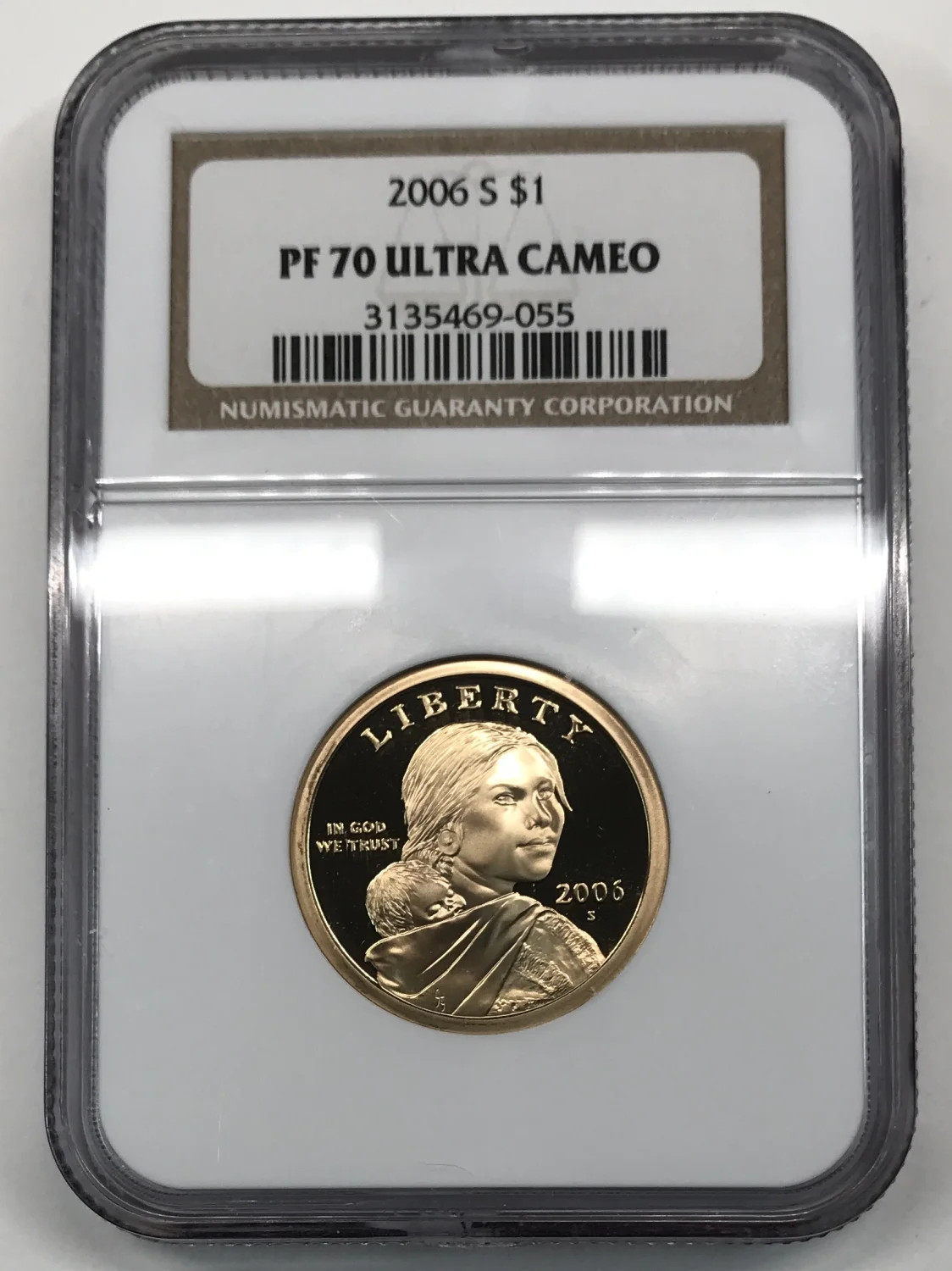 2006-S Proof Sacagawea Dollar NGC PF-70 ULTRA CAMEO