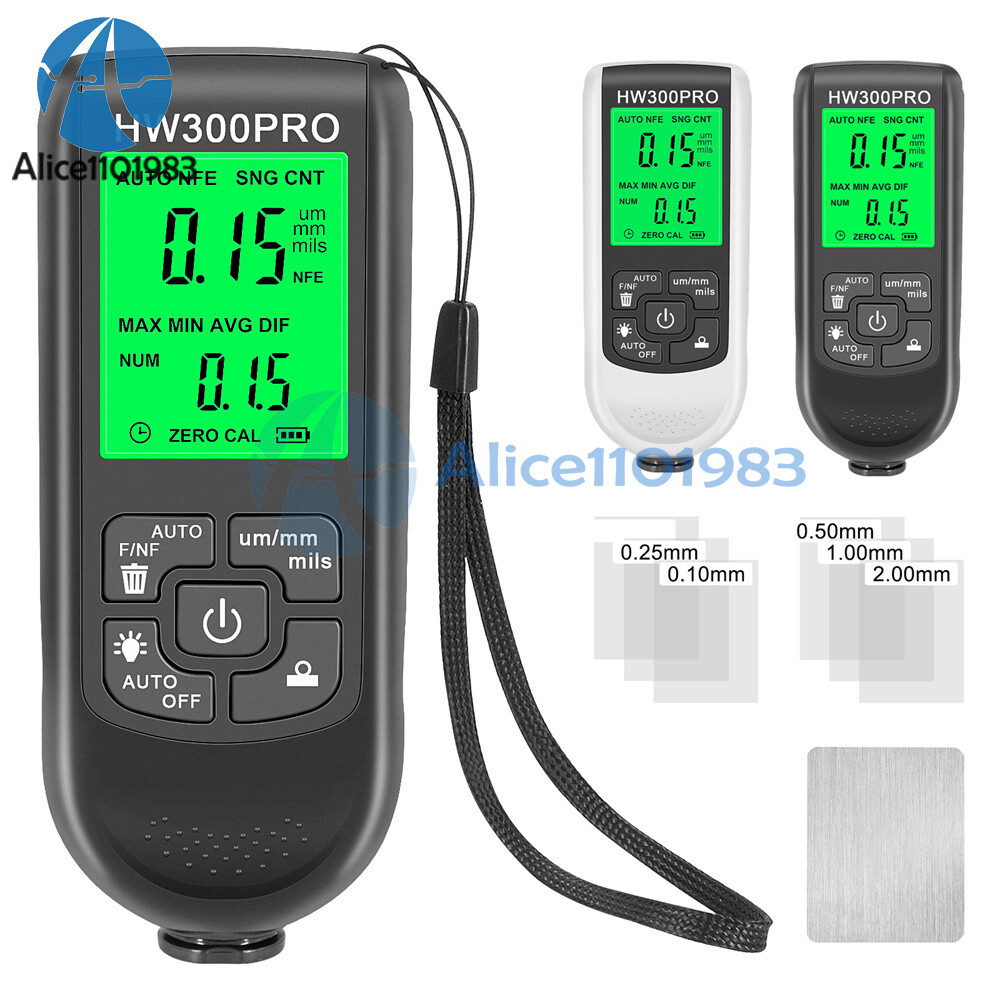 HW-300PRO Thickness Gauges For Non-Destructive Measurement Of Coatings & Paints