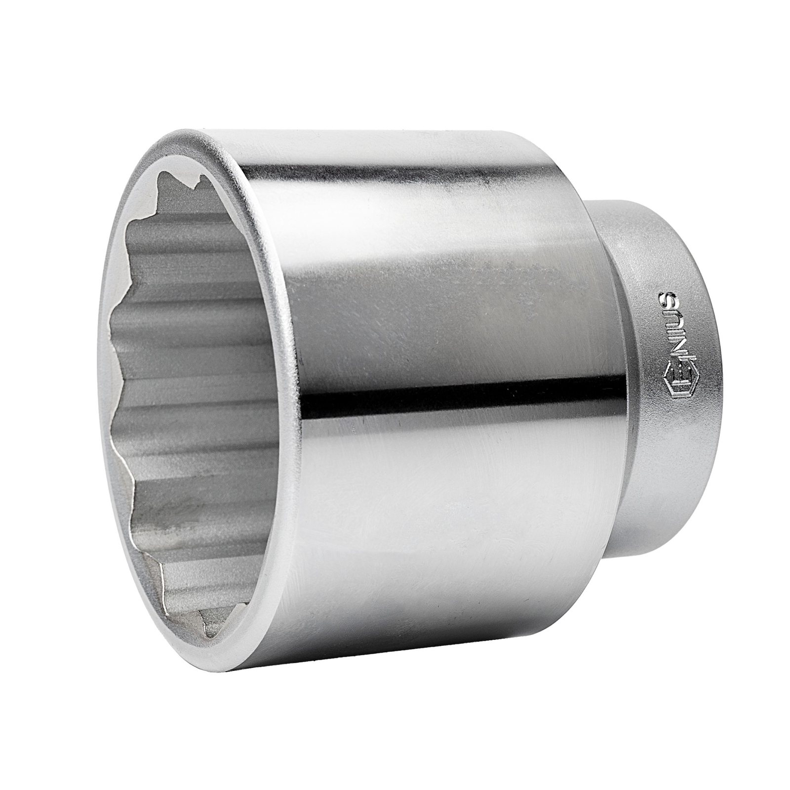 Genius Tools 3/4" Dr. 62mm Hand Socket (12-Point) (CR-Mo) - 635262