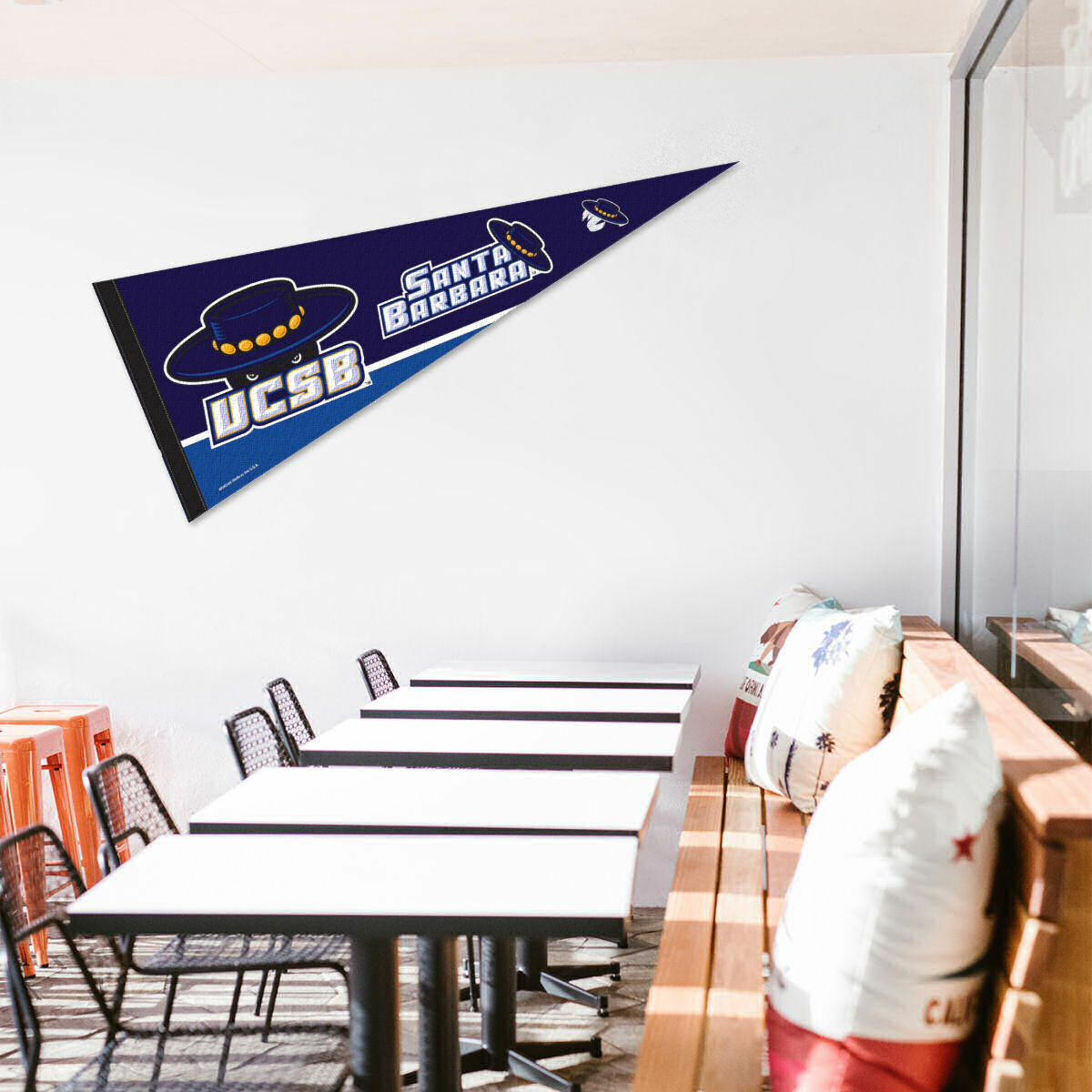 UCSB Gauchos 12x30 Felt Pennant