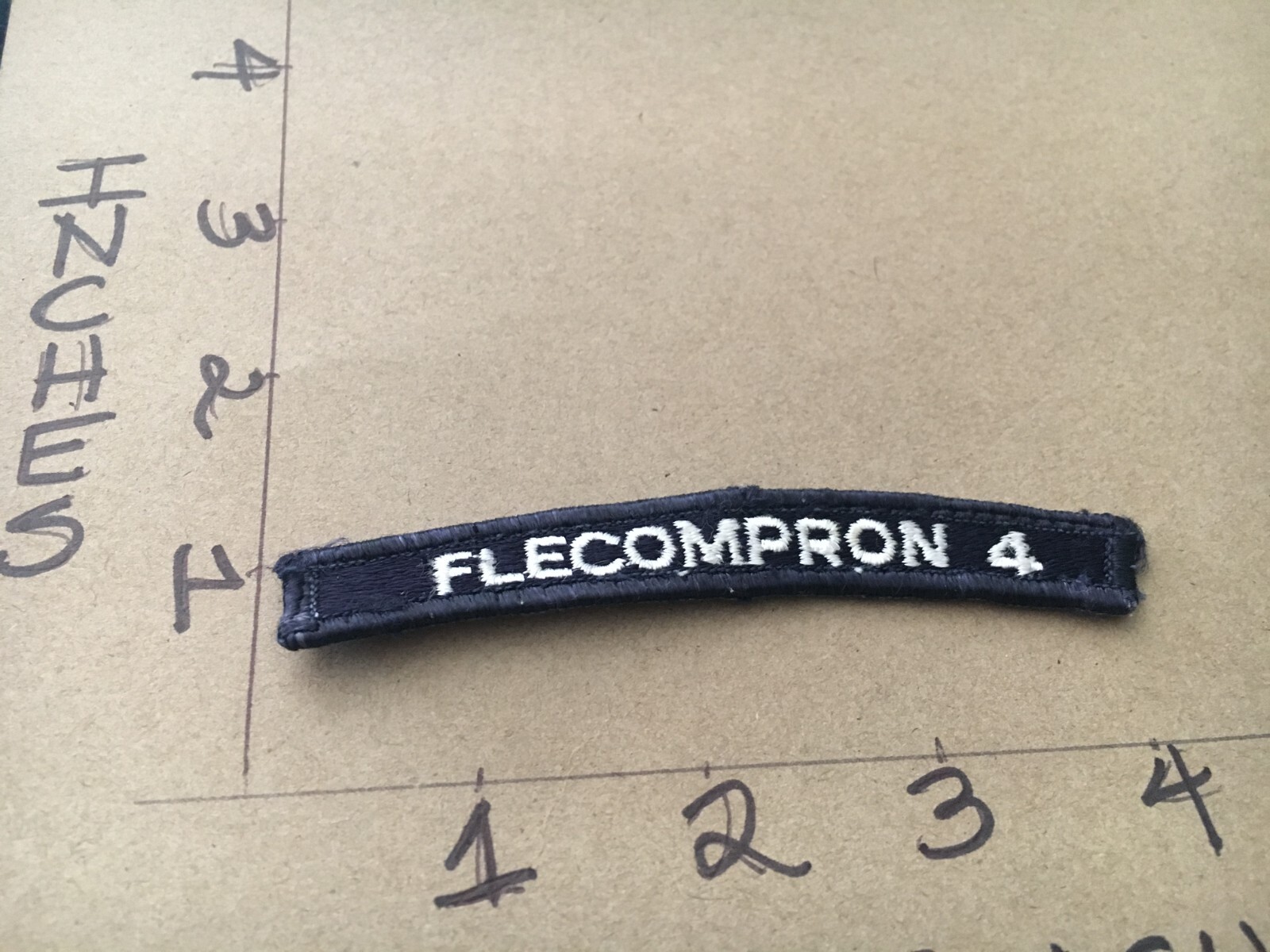 US NAVY SHOULDER STRIP TAB rocker Patch Flecompron 4