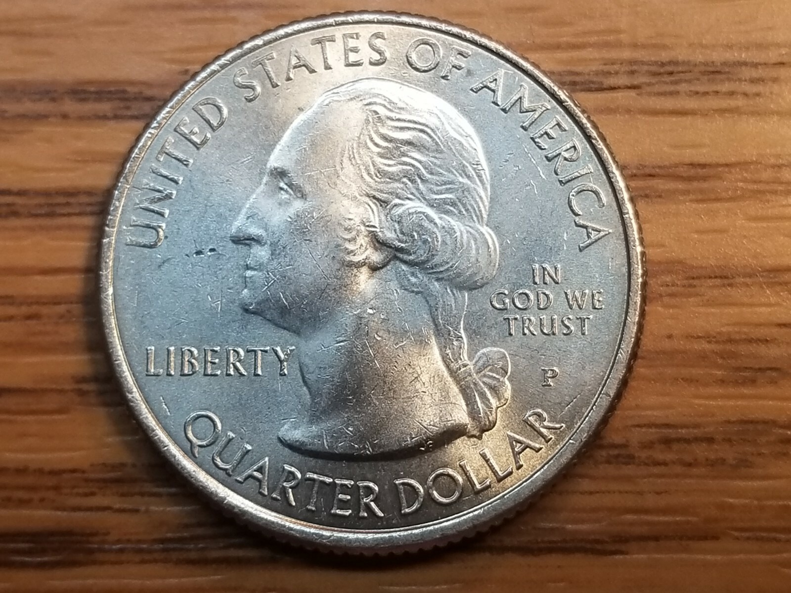 2015 P Bombay Hook ATB Quarter WDDR-009 Doubled Die Reverse Mint Error.