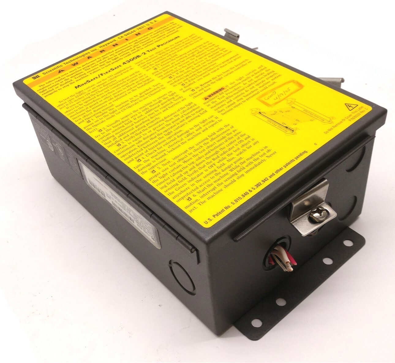 STI MiniSafe-B/FlexSafe 4300B 43268-0320 MS4332B-2 32" Light Curtain Controller