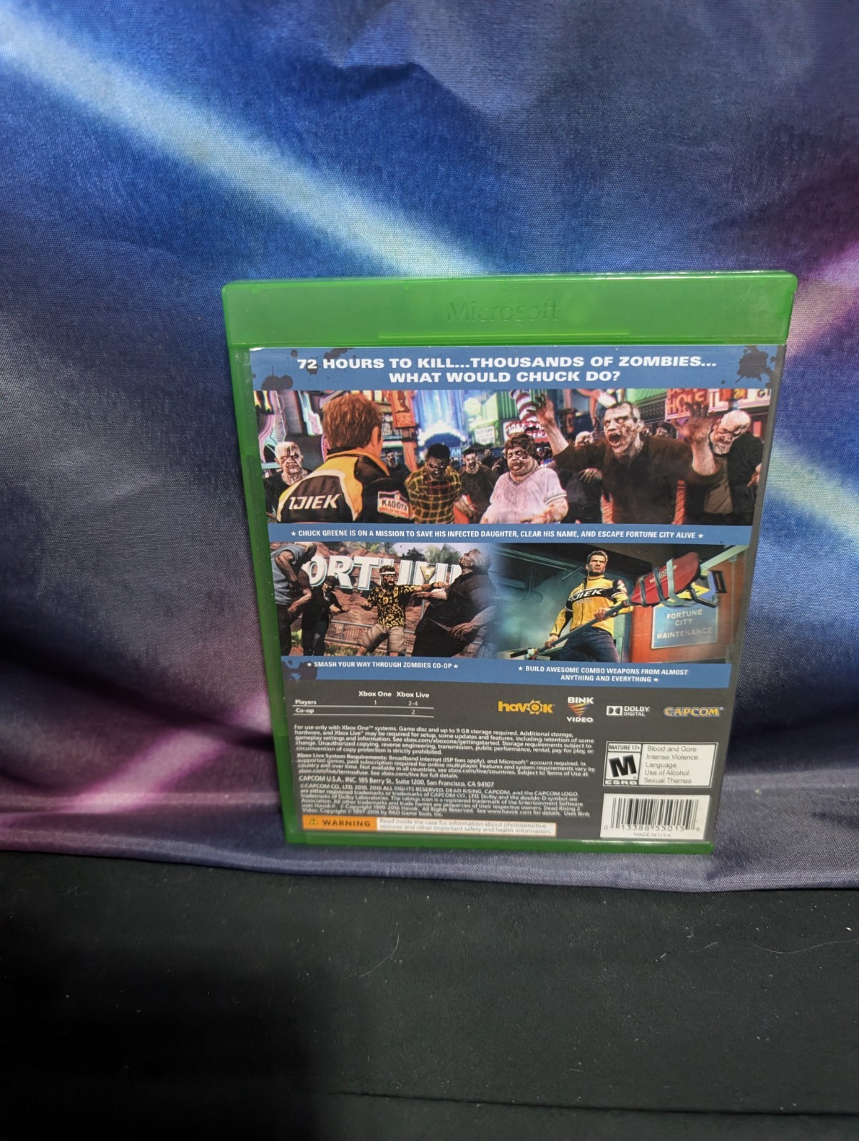 Case Only Dead Rising 2 (XBOX ONE) No Game