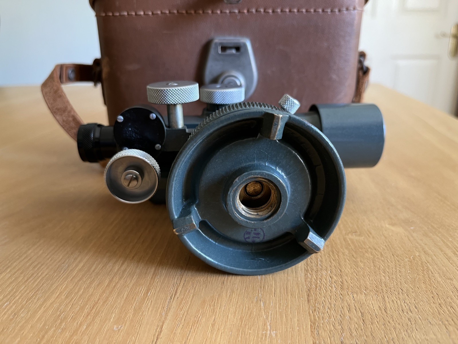 Vintage HILGER & WATTS Surveyor's Precision Dumpy Theodolite Level in Case